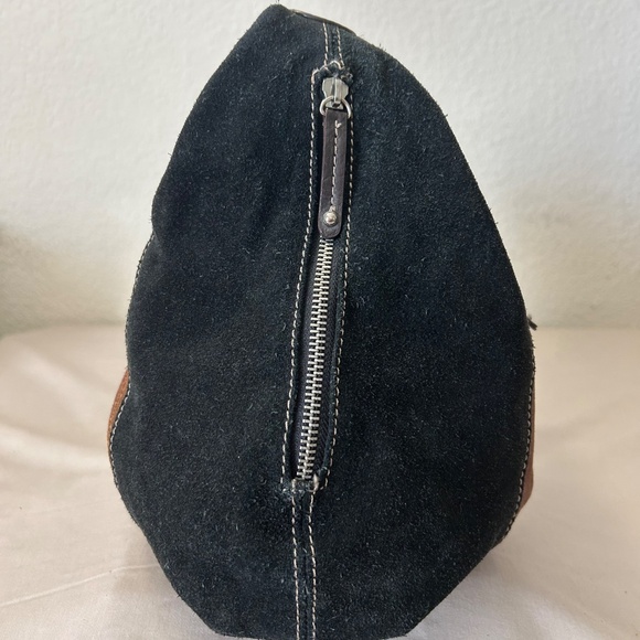 Pre-Owned Clarks Brand Leather Purse w/‎ Floral Liner - Picture 3 of 8